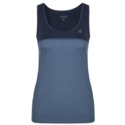 Damski podkoszulek Loap Mery Blue. Niebieskie bielizna termoaktywna damska ZSPORT, m, bez wzorów, bez ramiączek. Za 151.99 zł.