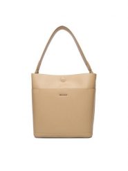 GINO ROSSI Torebka EO-LX20079 Beżowy. Brązowe torebki do ręki damskie Gino Rossi, bez wzorów, z materiału, bez dodatków. Za 299.99 zł.