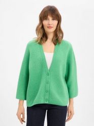 American vintage Damski kardigan z wełną - Damsville Kobiety Sztuczne włókno zielony jednolity, XS/S. Zielone kardigany damskie American Vintage, s, bez wzorów, z wełny, eleganckie. Za 629.95 zł.