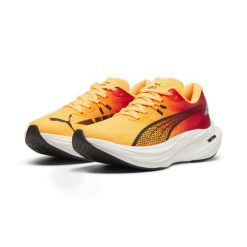 Puma Buty Deviate Nitro 3 31047501. Białe obuwie sportowe damskie Puma, bez wzorów, do biegania. Za 475.99 zł.