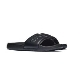 Damskie klapki Crocs Crocs All Day Slide W 211430-001. Czarne klapki damskie Crocs, bez wzorów, z materiału, klasyczne, bez obcasa. Za 121.72 zł.