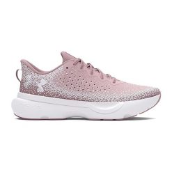Buty do biegania damskie Under Armour Infinite. Czerwone obuwie sportowe damskie Under Armour, bez wzorów, do biegania. Za 309.99 zł.