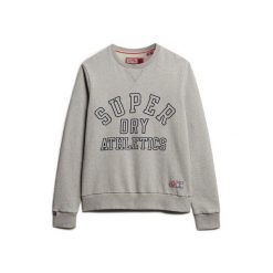 Bluza z nadrukiem Superdry Athletic. Szare bluzy męskie Superdry., m, bez wzorów, bez kaptura. Za 337.40 zł.