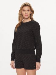 EA7 Emporio Armani Bluza 3DTM06 TJUAZ 1200 Czarny Regular Fit. Czarne bluzy damskie EA7 Emporio Armani, m, bez wzorów, z bawełny, bez kaptura. Za 479.99 zł.