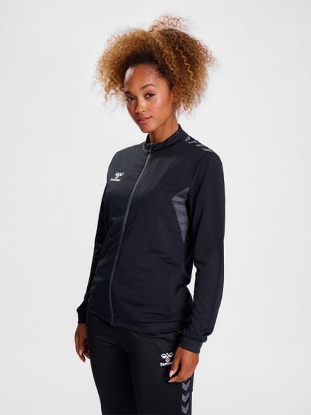 Damska bluza dresowa Hummel Authentic Pl. Niebieskie bluzy damskie Hummel, xs, bez wzorów, z dresówki, bez kaptura. Za 212.45 zł.