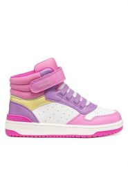 Geox Sneakersy J Washiba Girl J36HXA 05415 C8F0G M Kolorowy. Buty sportowe dziewczęce Geox, bez wzorów, ze skóry, bez zapięcia. Za 215.99 zł.