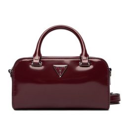 Torebka Guess. Czerwone torebki do ręki damskie Guess, z aplikacjami, klasyczne, bez dodatków. Za 589.99 zł.