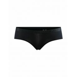 Figi damskie Craft Core Dry Hipster. Czarne figi damskie Craft, m, bez wzorów, z materiału. Za 90.75 zł.