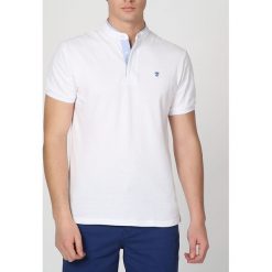 Koszulka polo w kolorze białym. T-shirty dla chłopców The Time of Bocha, z krótkim rękawem. W wyprzedaży za 94.95 zł.