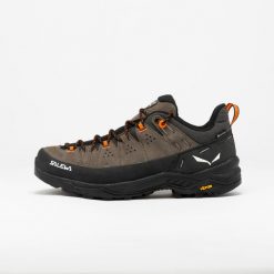 Buty turystyczne męskie Gore-Tex® Salewa Alp Trainer Low Gtx. Brązowe trekkingi męskie Salewa, trekkingowe, gore-tex. Za 699.99 zł.