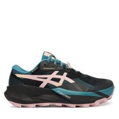 Buty do biegania Asics. Czarne obuwie sportowe damskie Asics, bez wzorów, do biegania. Za 769.99 zł.