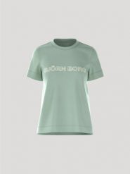 Bjorn_borg BORG ESSENTIAL 3 T-SHIRT damski FROSTY GREEN. Zielone t-shirty damskie Björn Borg, l, bez wzorów, bez kołnierzyka. Za 173.00 zł.