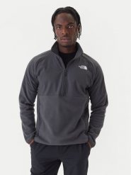The North Face Polar 1/2 Glacier NF0A89JH Szary Regular Fit. Szare bluzy męskie The North Face, m, bez wzorów, z polaru, bez kaptura. Za 449.99 zł.