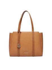 Nine West Torebka C-MARYLAND-LDA8570 Brązowy. Brązowe torebki do ręki damskie Nine West, bez wzorów, z materiału, bez dodatków. Za 249.99 zł.