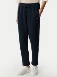 JOOP! Spodnie materiałowe 263Je32Taldia 30103334 Granatowy Regular Fit. Niebieskie spodnie materiałowe damskie JOOP!, bez wzorów, z materiału. Za 714.99 zł.