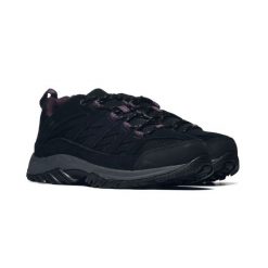 Damskie buty trekkingowe Columbia CRESTWOOD WMNS 1781141012. Szare obuwie sportowe damskie Columbia, bez wzorów, z gumy, trekkingowe. Za 400.75 zł.