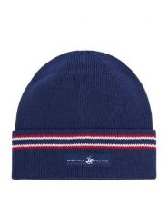 Beverly Hills Polo Club Czapka CEO-BHPC-M3-002-AW25 Granatowy. Niebieskie rękawiczki męskie Beverly Hills Polo Club, na zimę, bez wzorów, z bawełny. Za 69.99 zł.