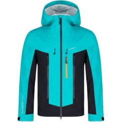 Męska kurtka narciarska Fantom XL - wodoodporna, oddychająca, ciepła. Czarne kurtki męskie ZSPORT, m, bez wzorów, bez kaptura, narciarskie. Za 378.68 zł.