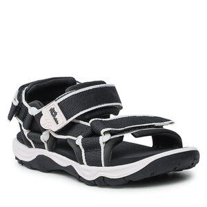 Sandały Jack Wolfskin. Czarne sandały chłopięce Jack Wolfskin, bez zapięcia. Za 179.99 zł.