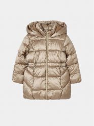 Mayoral Kurtka zimowa 4.413 Złoty Regular Fit. Żółte buty zimowe dziewczęce Mayoral, bez wzorów, z syntetyku, bez zapięcia. Za 299.99 zł.