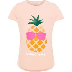 Koszulka "Vix" w kolorze jasnoróżowym. T-shirty i topy dla dziewczynek marki name it girls. W wyprzedaży za 29.95 zł.