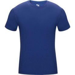 Koszulka z krótkim rękawem Podkoszulek męski Pro Compression. Niebieskie koszulki sportowe męskie BADGER SPORT, m, bez wzorów, bez kołnierzyka, bez ramiączek. Za 194.95 zł.