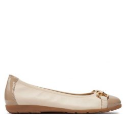 Baleriny Caprice. Baleriny damskie Caprice, bez wzorów, bez obcasa. Za 259.99 zł.
