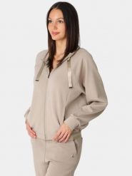 Sweter Damski Luhta Erikas. Brązowe swetry damskie Luhta, m, bez wzorów, z materiału, bez kołnierzyka, bez ramiączek, długie, bez kaptura. Za 399.00 zł.