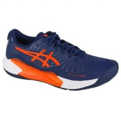 Buty treningowe męskie Asics Gel-challenger 14 Clay. Czerwone buty sportowe męskie Asics, bez zapięcia, tenisowe. Za 499.99 zł.
