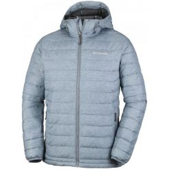 Columbia Kurtka Zimowa Powder Lite Hooded Jacket Grey Ash Print L. Kurtki męskie marki Columbia. W wyprzedaży za 379.00 zł.