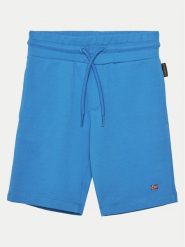 Napapijri Szorty sportowe Nalis NP0A4HK5B2W1 S Niebieski Regular Fit. Niebieskie szorty dla chłopców Napapijri, bez wzorów, z bawełny, sportowe. Za 89.99 zł.