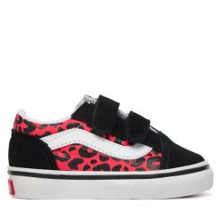 Tenisówki Vans. Czerwone trampki i tenisówki dziewczęce Vans, bez wzorów, bez zapięcia. Za 219.99 zł.