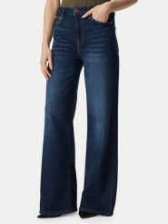 Guess Jeansy W6YA82 D1334 Granatowy Wide Leg. Niebieskie jeansy damskie Guess. Za 524.99 zł.