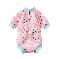 Pianka do pływania dziecięca Splash About Happy Nappy Arka Niny. Czerwone kąpielówki dla chłopców SPLASH ABOUT, bez wzorów. Za 149.99 zł.
