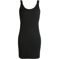 THE PEOPLE REP. Sukienka Romina damska — Czarna, S. Czarne sukienki damskie WE THE PEOPLE, s, bez wzorów, z bawełny, sportowe, bez kołnierzyka, bez ramiączek, mini, dopasowane. Za 165.99 zł.