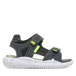 Sandały Garvalin. Szare sandały chłopięce Garvalin, bez zapięcia. Za 119.99 zł.