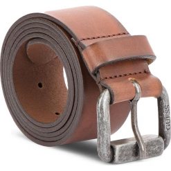 Pasek Męski GUESS - BM7085 LEA40 M BRO. Brązowe paski damskie Guess, w paski, ze skóry. Za 189.00 zł.