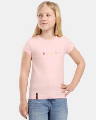 Dziewczęca bawełniana koszulka Kilpi MALGA-JG. Czerwone t-shirty i topy dla dziewczynek Kilpi, bez wzorów, z bawełny, bez ramiączek. Za 60.57 zł.