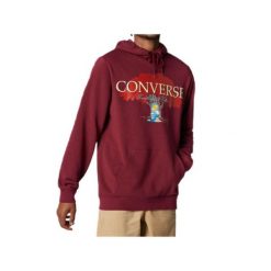 Odzież Męskie Converse. Czerwona bluzy męskie Converse, m, bez wzorów, bez kaptura. Za 308.99 zł.