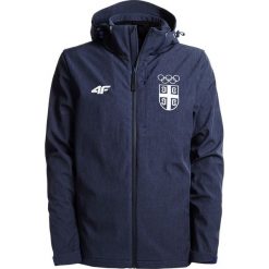Softshell męski Serbia Pyeongchang 2018 SFM700 - granatowy melanż. Kurtki męskie marki 4f. Za 499.90 zł.