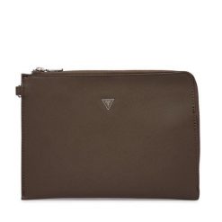 Saszetka Guess. Brązowe saszetki męskie Guess, młodzieżowe, małe. Za 219.99 zł.