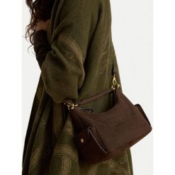 Torebka LAUREN RALPH LAUREN. Brązowe torebki do ręki damskie Lauren Ralph Lauren, bez wzorów, klasyczne, bez dodatków. Za 1,799.00 zł.