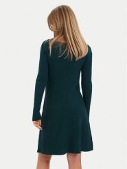 Vero Moda Sukienka dzianinowa Nancy 10254807 Zielony Regular Fit. Zielone sukienki damskie Vero Moda, s, bez wzorów, z dzianiny, bez kołnierzyka, bez ramiączek. Za 209.99 zł.