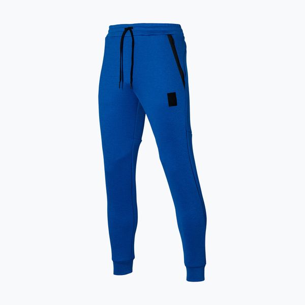 Spodnie piłkarskie męskie Mizuno Sergio Ramos Sweat. Niebieskie spodnie sportowe męskie Mizuno, m, bez wzorów, do piłki nożnej. Za 209.99 zł.