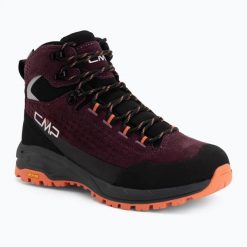 Buty trekkingowe damskie CMP Vertyx Mid Waterproof. Czerwone trekkingi damskie CMP, przed kolano, trekkingowe. Za 519.99 zł.