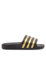 Adidas Klapki ADILETTE AQUA EG1758 Czarny. Czarne klapki damskie Adidas, bez wzorów, z syntetyku, bez obcasa. Za 109.99 zł.