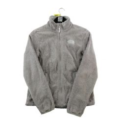 Second life - Kurtka polarowa damska Osito z kołnierzem stójką - Stan dobry. Szare kurtki damskie The North Face, na zimę, s, bez wzorów, z materiału, bez kaptura. Za 168.96 zł.