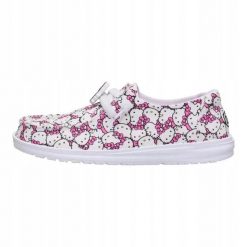 HeyDude Damskie Mokasyny Wendy Hello Kitty Takeover. Mokasyny damskie Hey dude, z materiału. Za 219.00 zł.