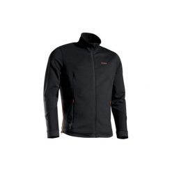 Kurtka tenisowa TJA 900 męska. Czarne kurtki męskie ARTENGO, m, bez wzorów, z elastanu, na fitness i siłownię, climacool (adidas). Za 99.99 zł.