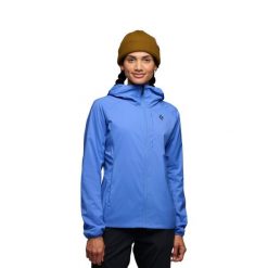 Izolowana bluza z kapturem damska Black Diamond Alpine Start. Niebieskie bluzy damskie Black Diamond, bez wzorów, z kapturem, wspinaczkowe. W wyprzedaży za 900.50 zł.